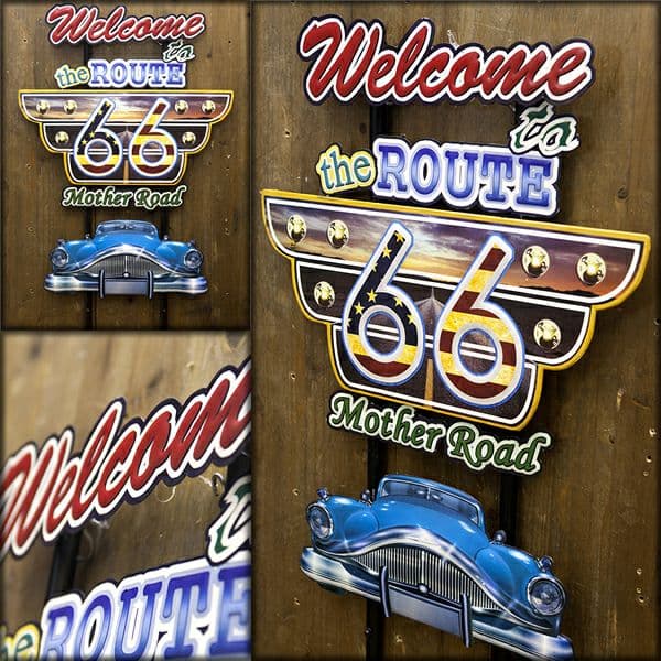 要問い合わせ♥️アメ車好きならたまらない♥️ブリキ看板　アメリカン雑貨　６種