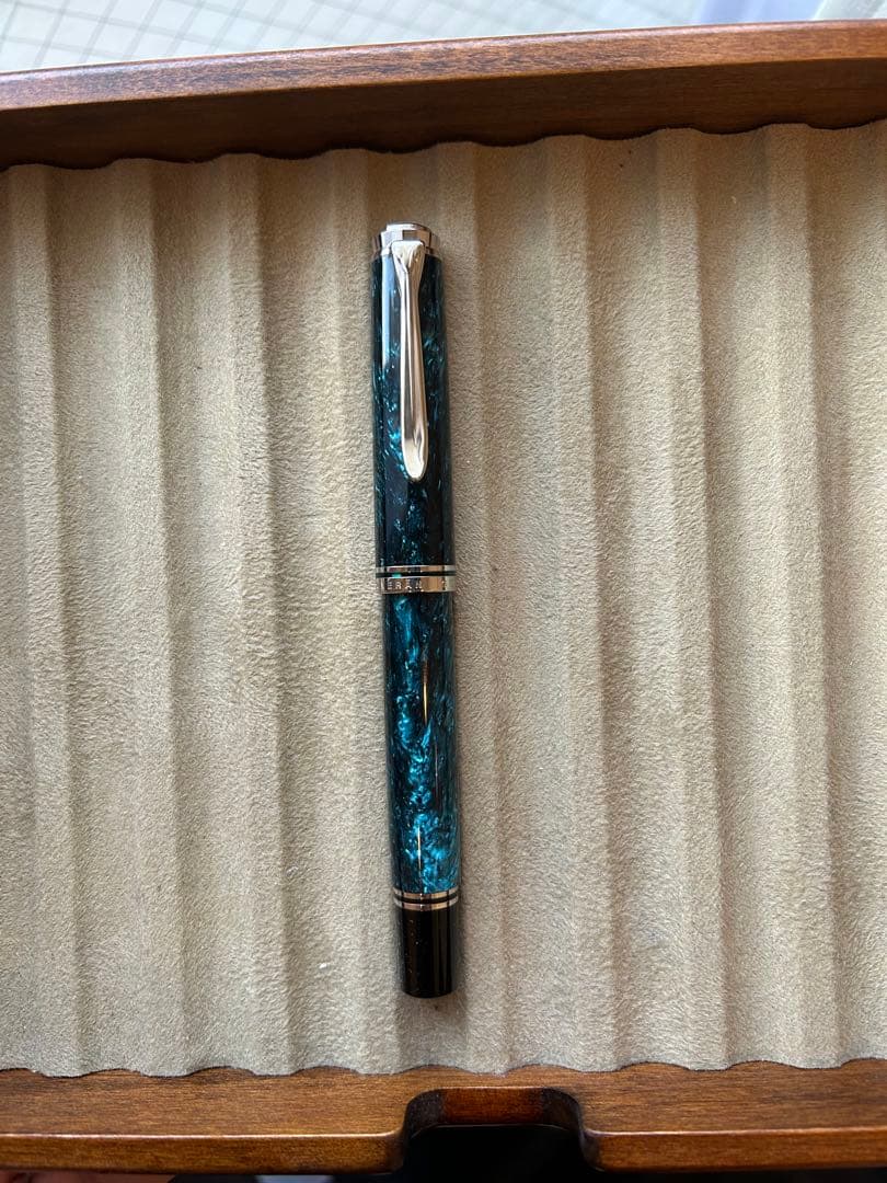 【ローラーボールペン】Pelikan スーベレーン　オーシャンスワール