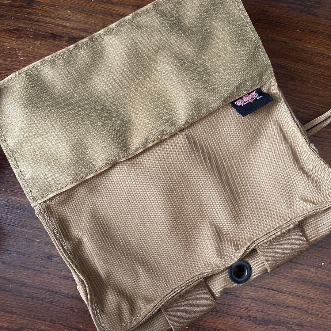 米軍放出品 BDS tactical サブアドミンポーチ コヨーテブラウン