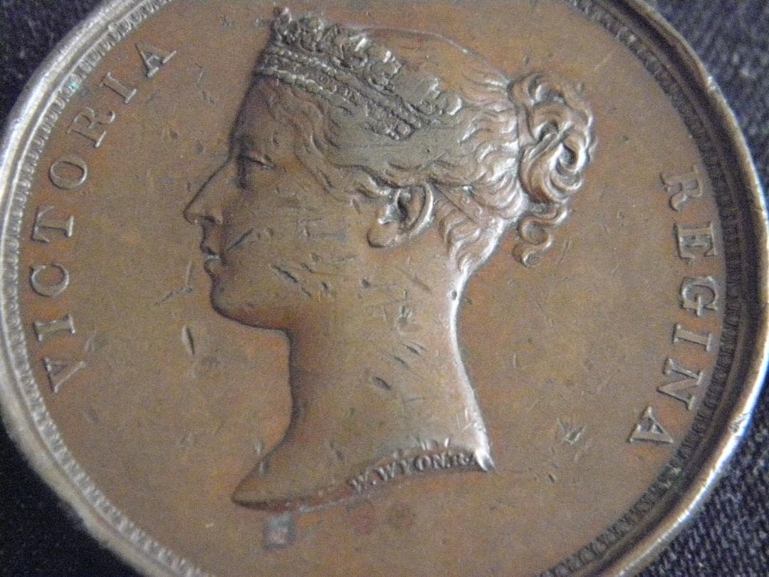 ビクトリア女王 1837 ブロンズ メダル
