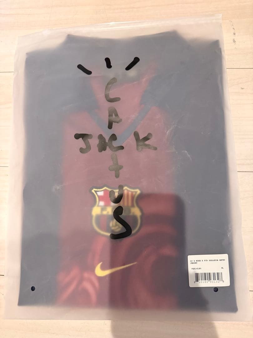 travis Scott Barcelona サッカージャージ　XL 新品