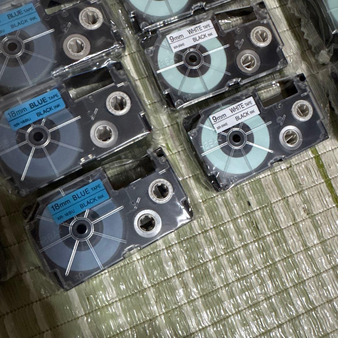 カシオCASIOネームランド　テープカートリッジ　テプラ　シール　まとめ売り