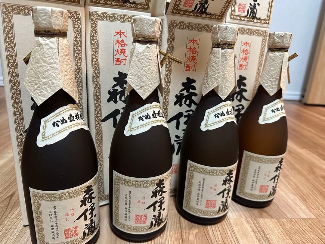 森伊蔵 焼酎 720ml 4本セット JALビジネス購入品