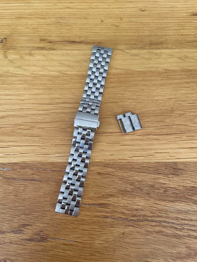 アランシルベスタイン　時計　純正ステンレスベルト　シルバー