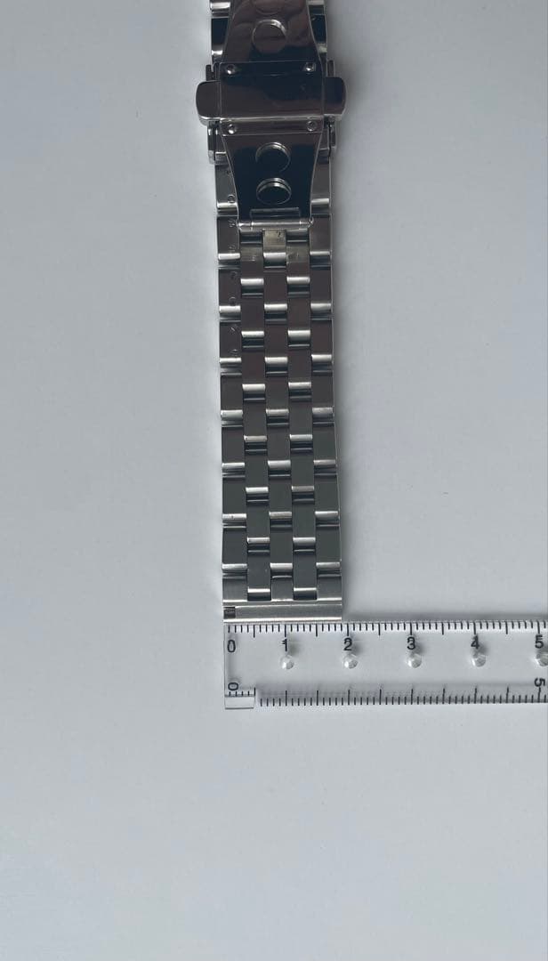 アランシルベスタイン　時計　純正ステンレスベルト　シルバー