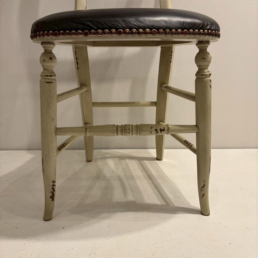 英国アンティークリプロダクト マホガニー バルーンバックチェア 椅子　4/4