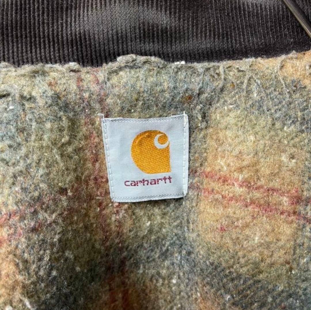 最終値下げ　古着　カーハート　アクティブジャケット　ダック地　メンズXL相当良品