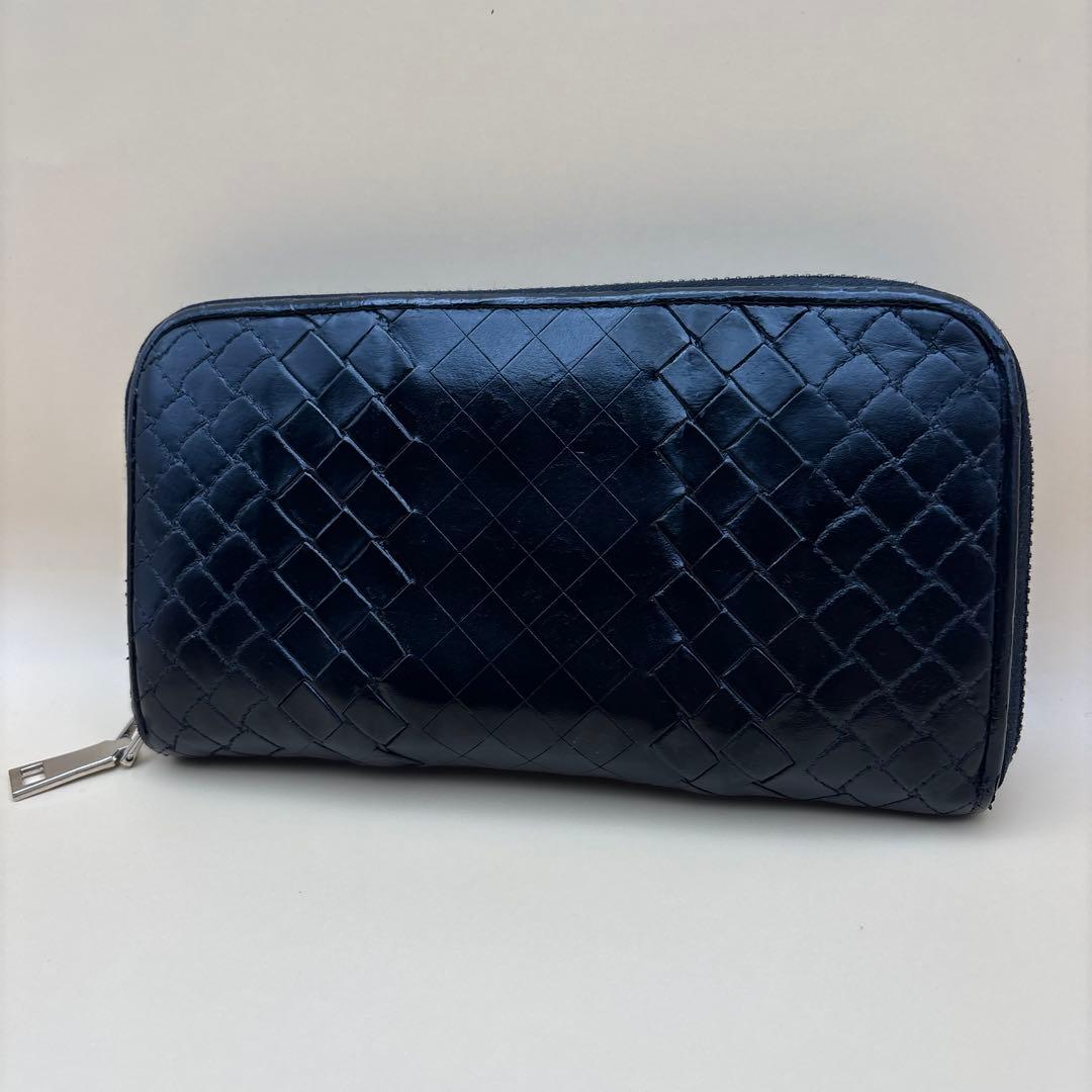 ◆正規品◆ボッティガヴェネタラウンドファスナー長財布