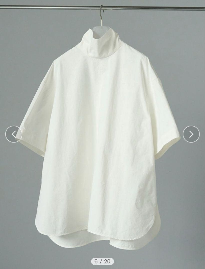 ànuke / アンヌーク Highneck Over Blouse