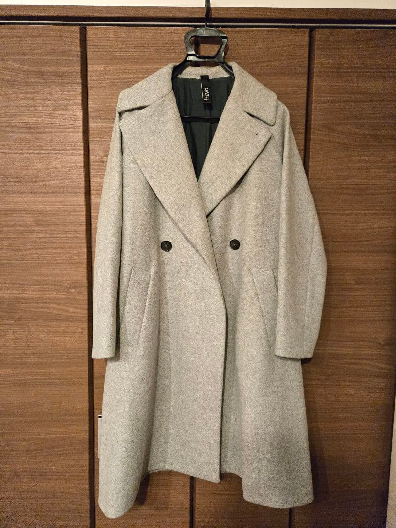 【Hevo】ベルテッドコート BRINDISI(サイズ42)