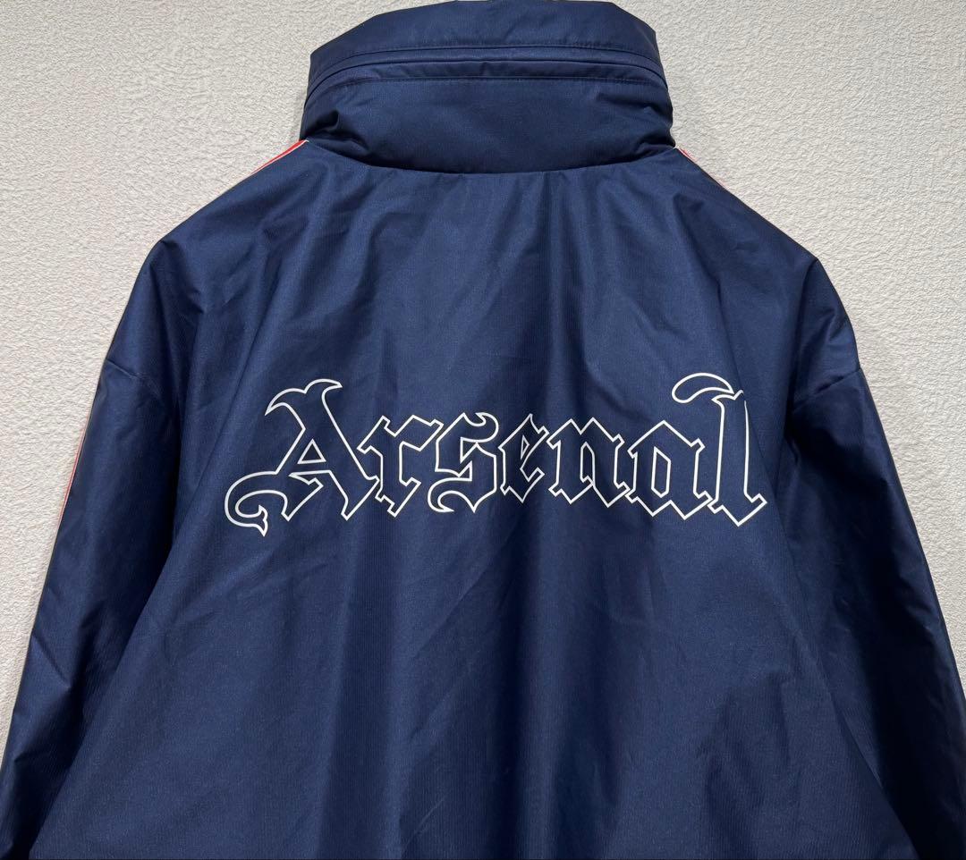 タグ付未使用 アディダスオリジナルス アーセナルFC レインジャケット フーディ