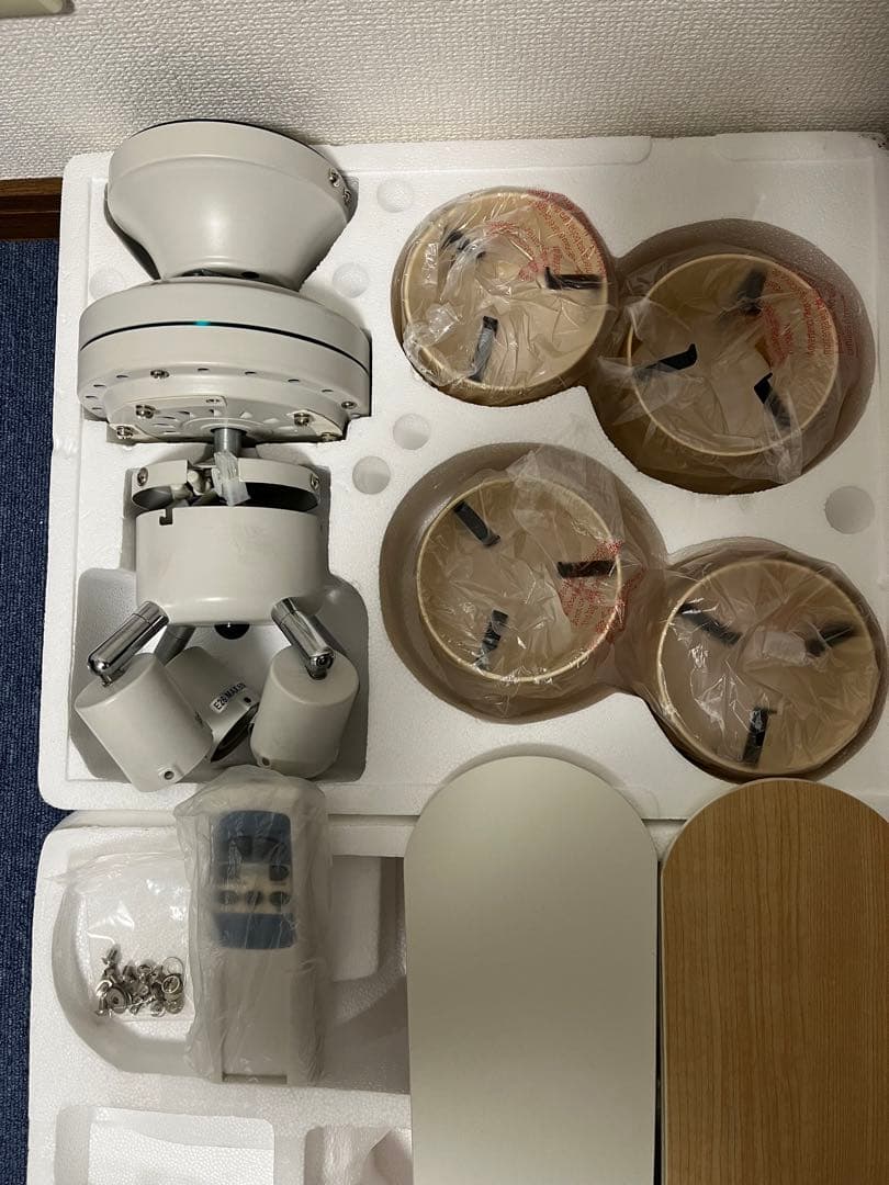 完売品☆SIS シーリング ファン ライト リモコン付 インテリア 2023年製