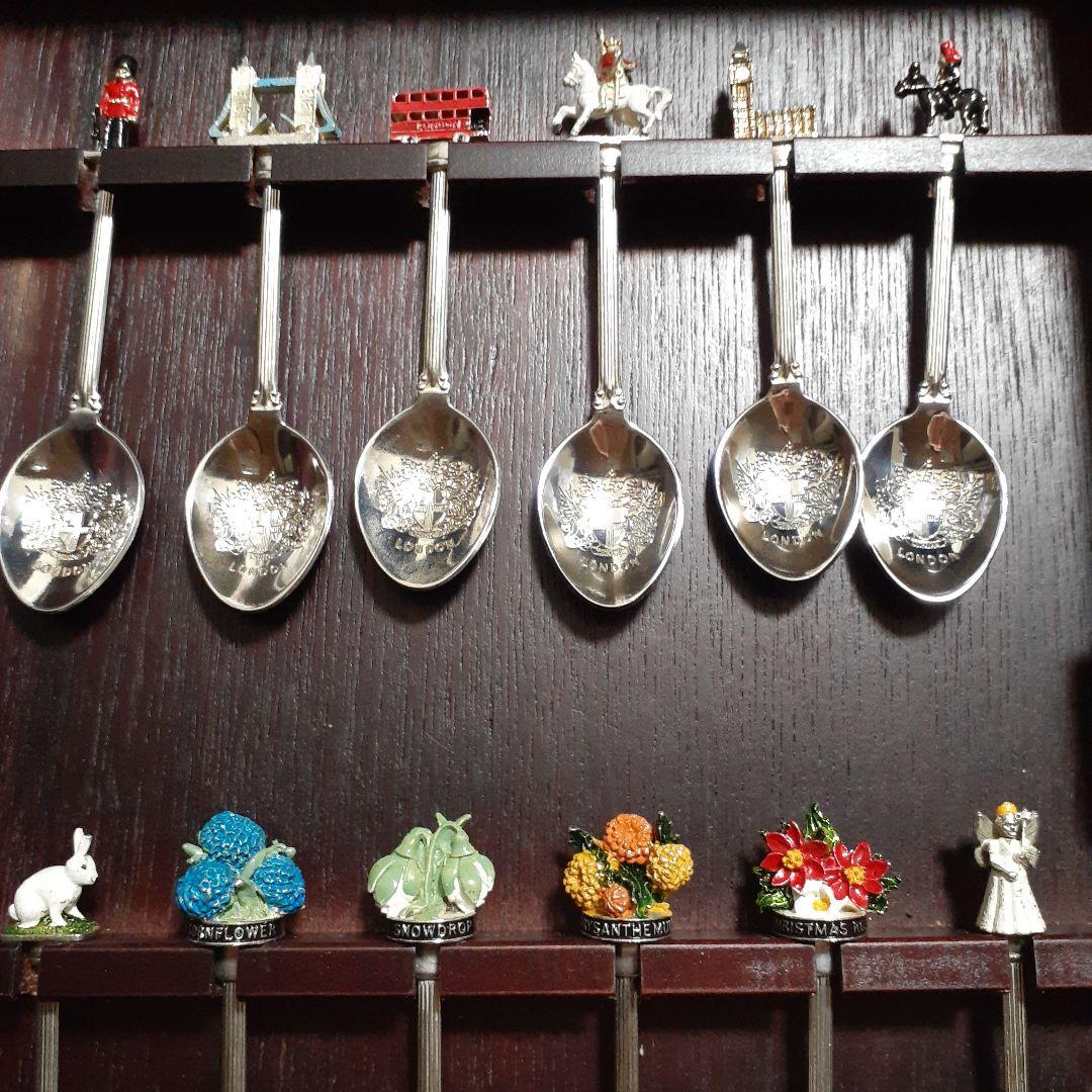 ティースプーン　12本　木製ケース　セット