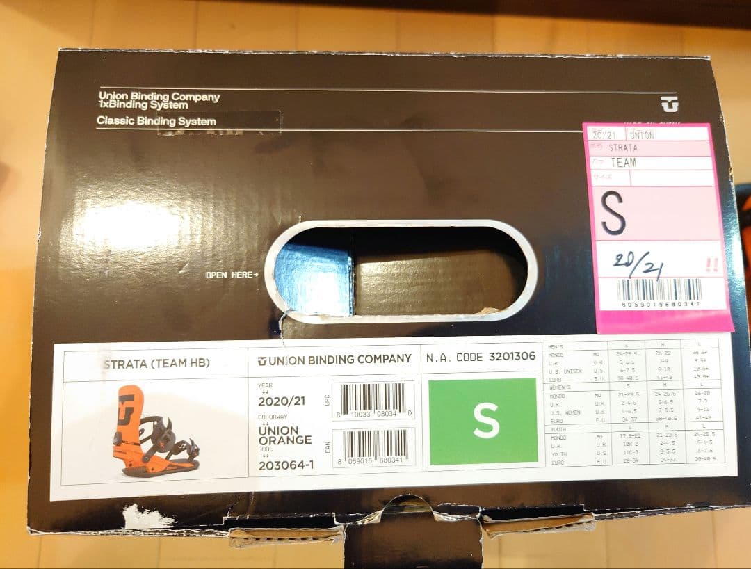 UNION ユニオン ビンディング STRATA ストラータ 20-21モデル