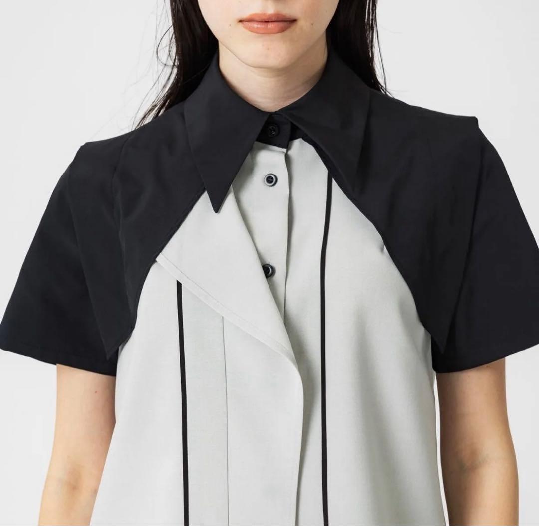 UNITED TOKYO カールレイヤードブラウス