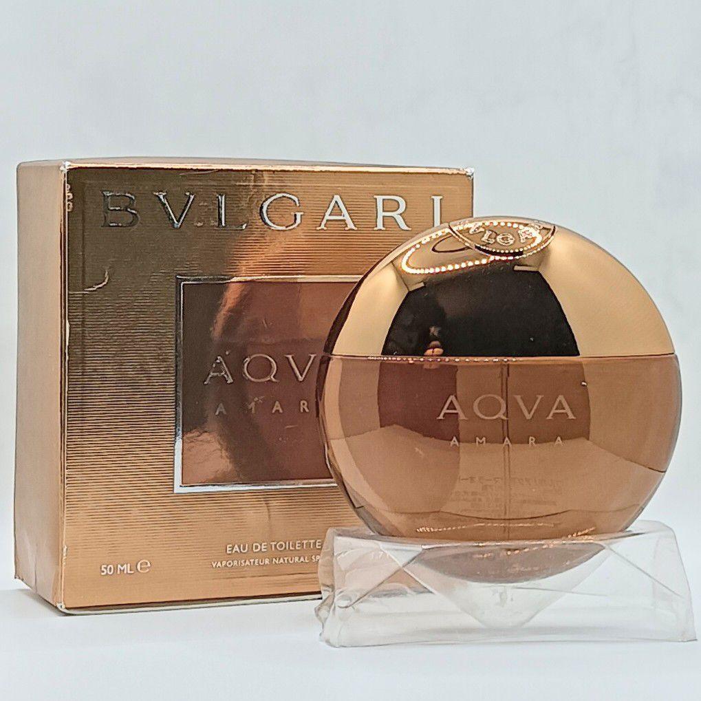 未使用 安心 正規品ブルガリ アクア アマーラ 50ml　ブルガリアクアアマーラ
