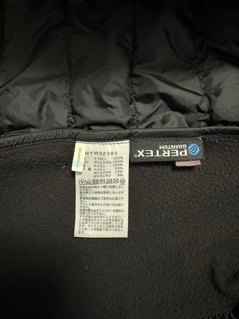 ノースフェイス レッドランフーディ NYW82393 K ブラック　Mサイズ