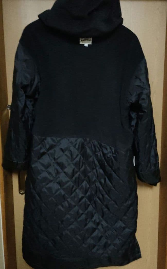 アブガルシア　Abu Garcia フード付フィッシングロングコート　ブラック