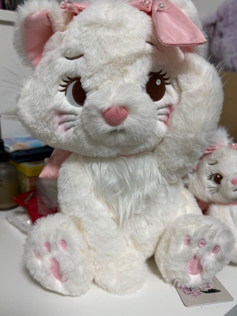 おしゃれキャット55周年　ぬいぐるみとキーホルダー2点セート