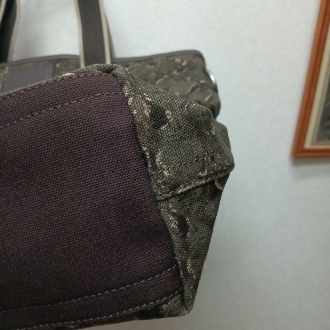 COACH ロゴプリント キャンバス　トートバッグ 　カモフラ　迷彩　希少