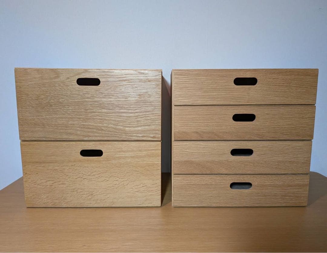 ■送料込■無印良品 スタッキングチェスト インサート 引出 ボックス収納MUJI