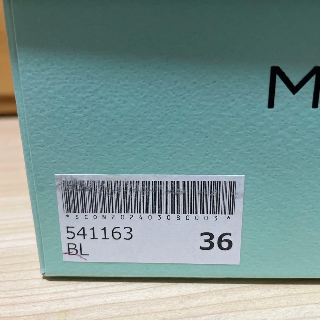 m*i様 MANAビーンズパンプス ブラック 36size 23㌢ 新品