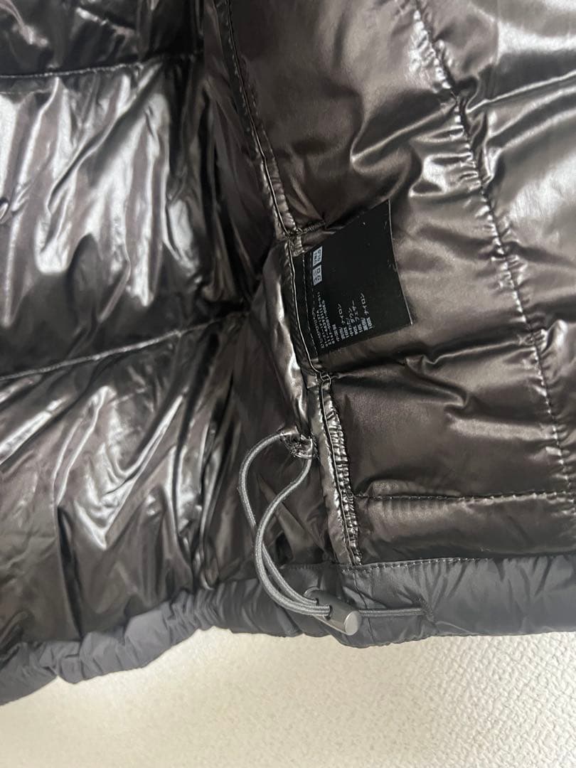 ユニクロ +j ダウンボリュームベスト　ジルサンダーコラボ　美品　ダークグレー