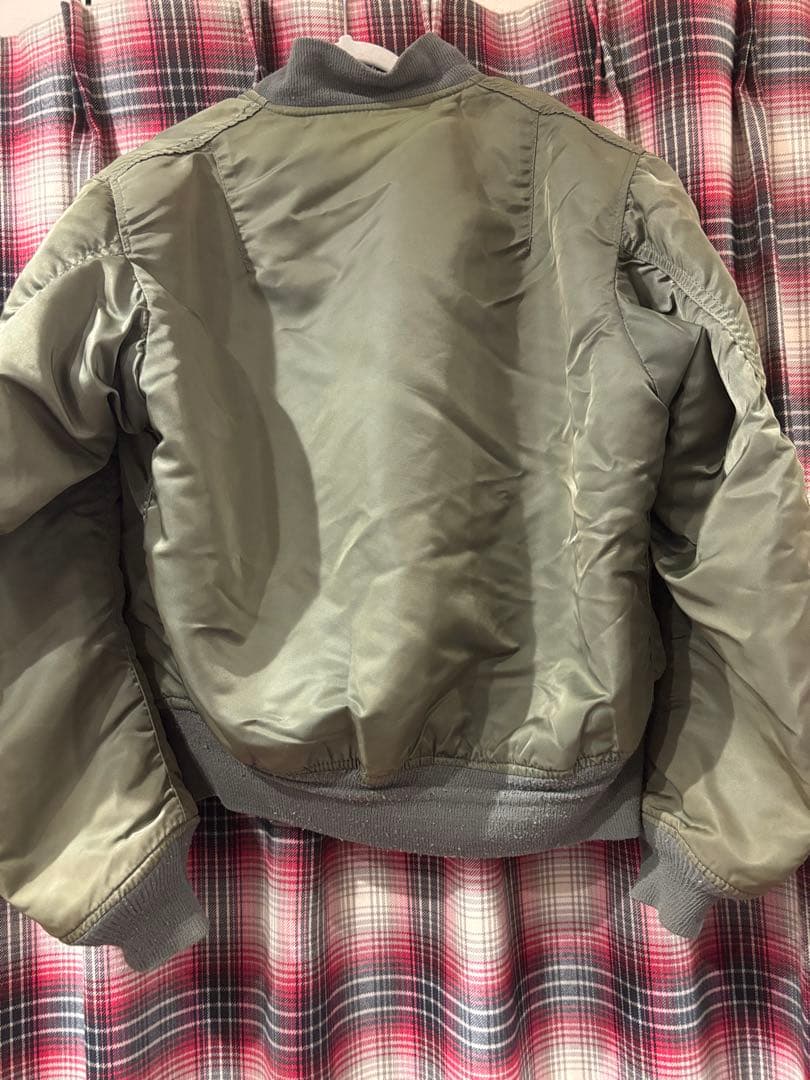 ALPHA/MA-1/IDEAL ZIP/USA製/SIZE M