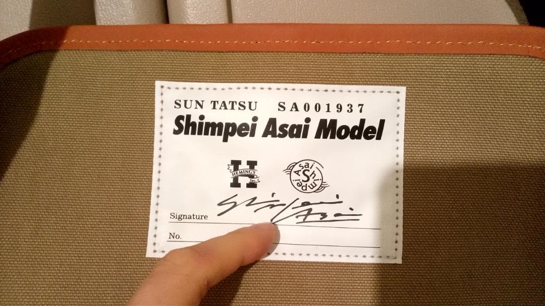 ヘミングス サンタツ浅井慎平モデルカメラバッグショルダーバッグHEMING’S