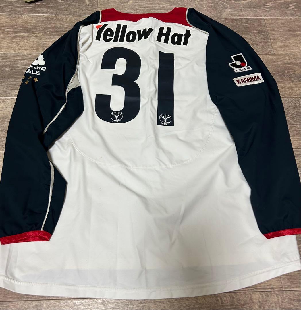 選手支給品 鹿島アントラーズ　ユニフォーム　アウェイ長袖XXL 2005