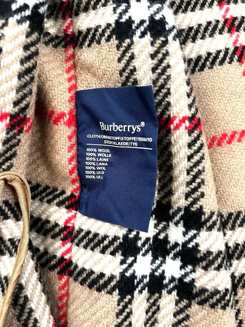 80s バーバリー バルマカーンコート 英国製 ウールライナー付