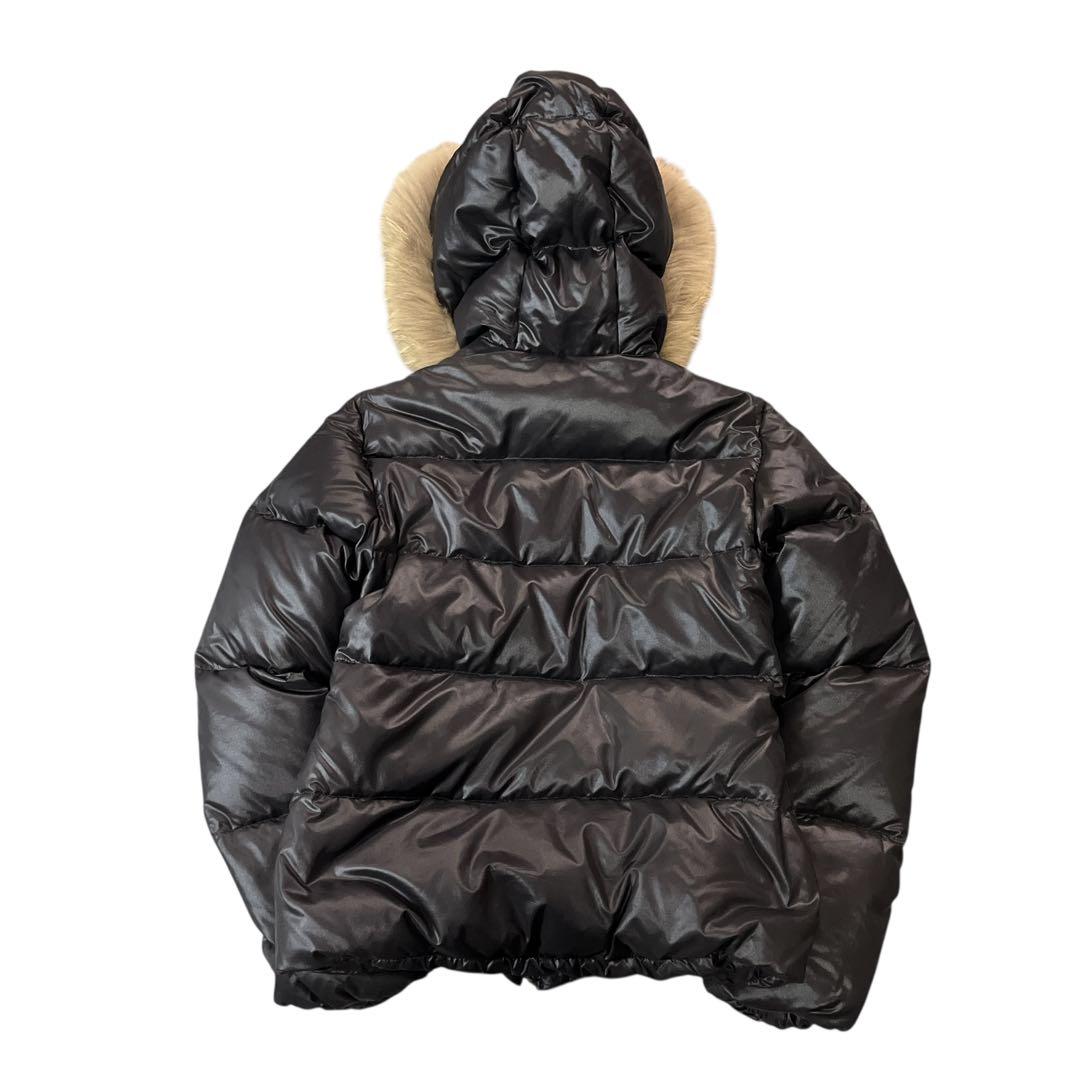 デュベティカ Adhara ダウンジャケット ブラック ラクーンファー Y2K