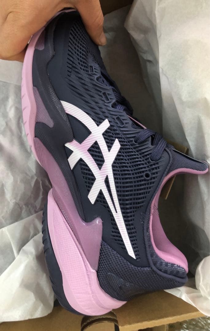 新品Asics COURT FF 3 W(オールコート)レディーステニスシューズ