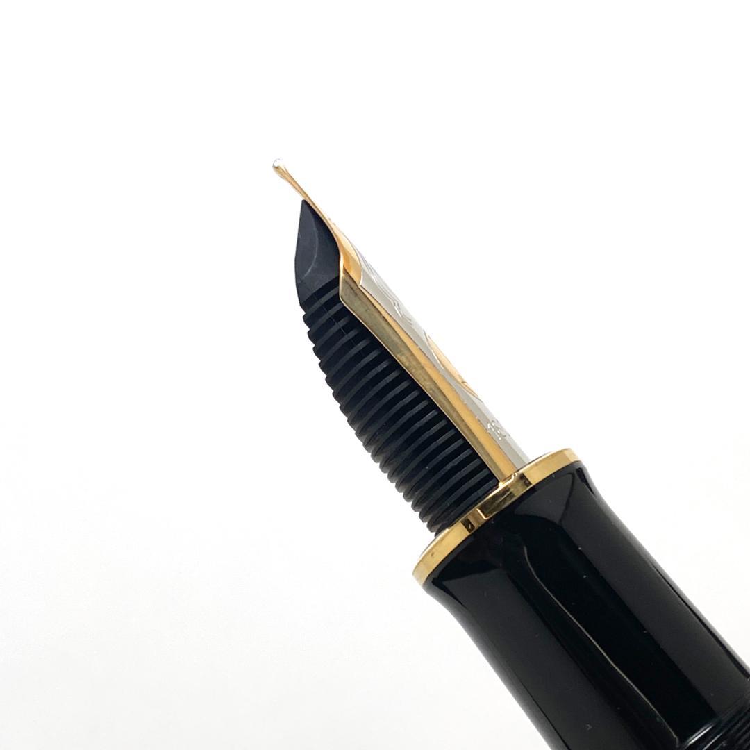 美品 Pelikan ペリカン 万年筆 スーべレーン M1000 ブラック M