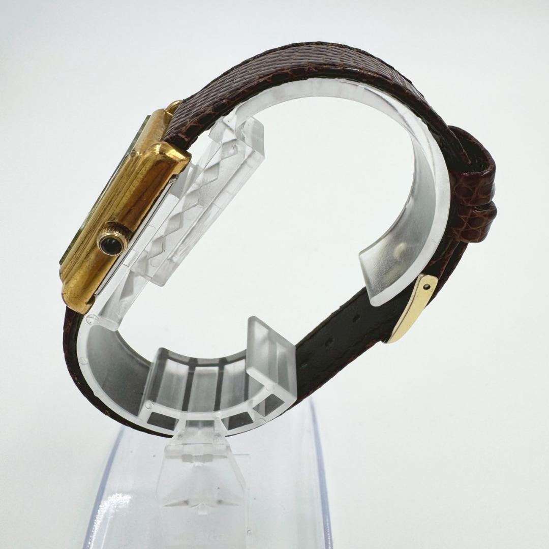 【新品電池】LONGINES ロンジン ゴールド文字盤 スクエア レディース