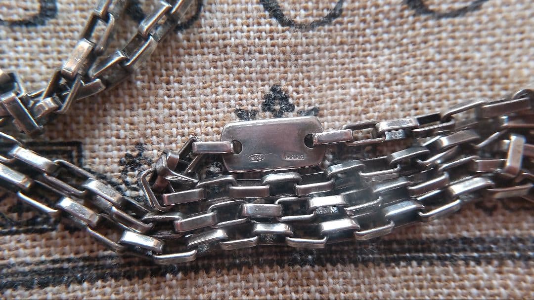 GUCCI グッチ ベネチアンチェーン ネックレス シルバー925