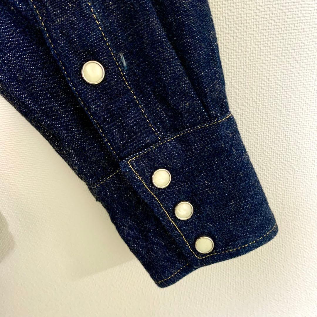 【美品】ウェアハウス デニムウェスタンシャツ サイズ38（M）