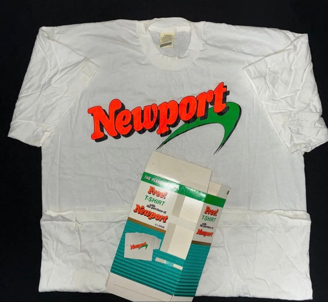 Newport グラフィックプリント Tシャツ X-LARGE ホワイト 非売品