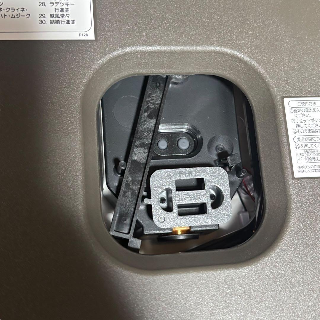 ほぼ未使用 SEIKO セイコー AM241G 掛時計 電波時計 30曲