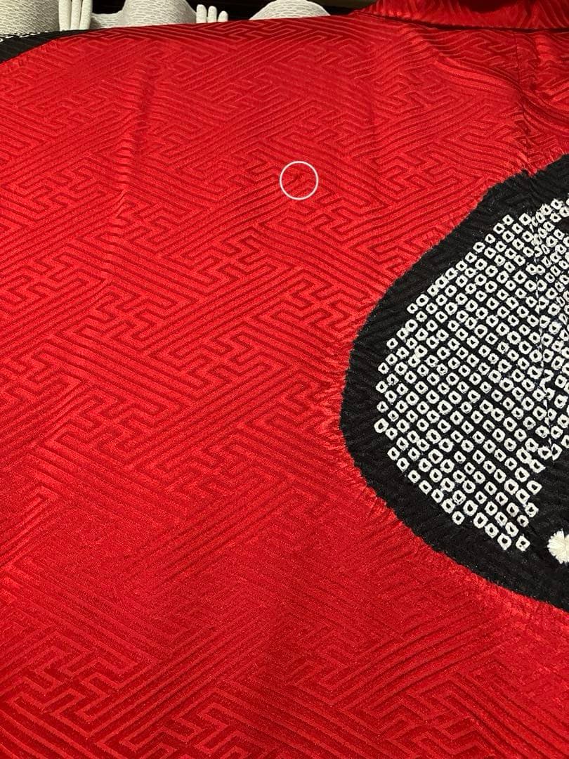 成人式　卒業式　正絹振袖、袋帯セット