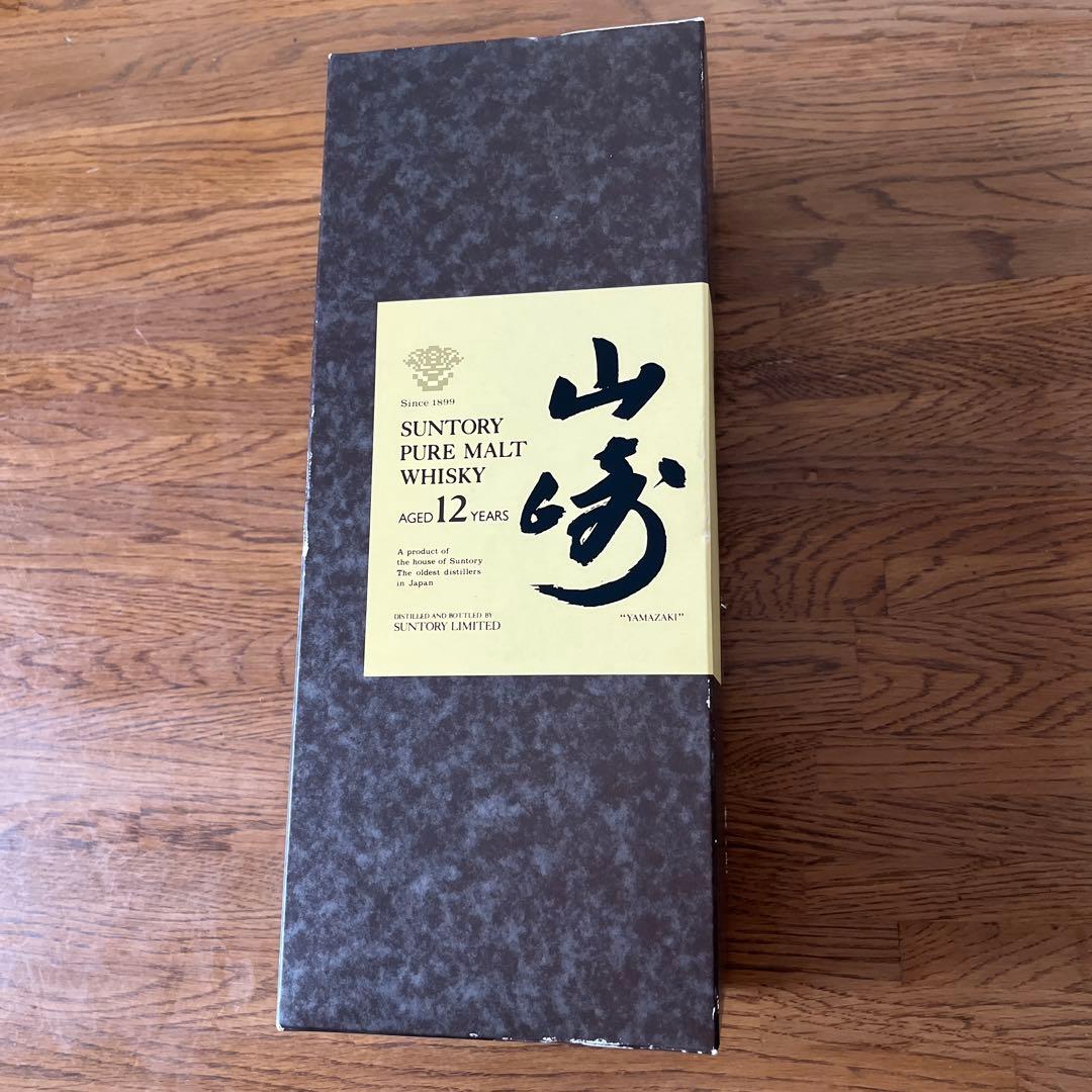 Suntory 山崎 12年 ピュアモルトウイスキー750ml 旧ラベル