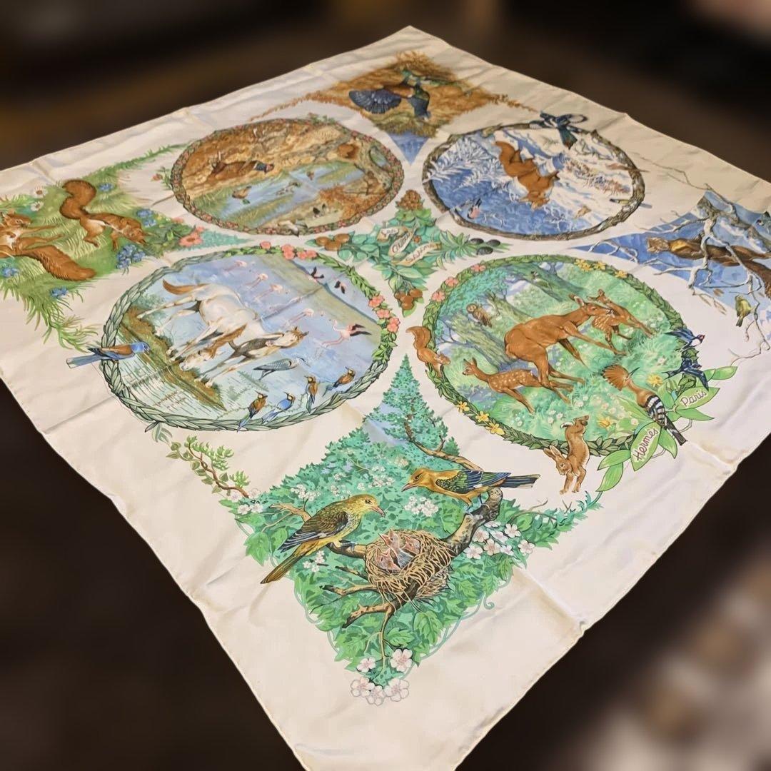 エルメスシルクスカーフ