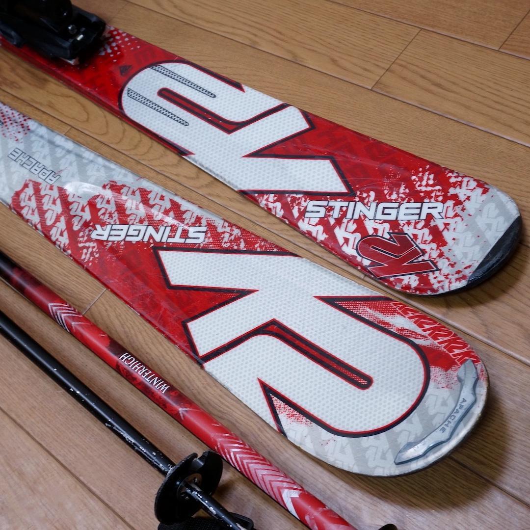 メンテ済 163cm 靴26～26.5cm K2 カービングスキーセット