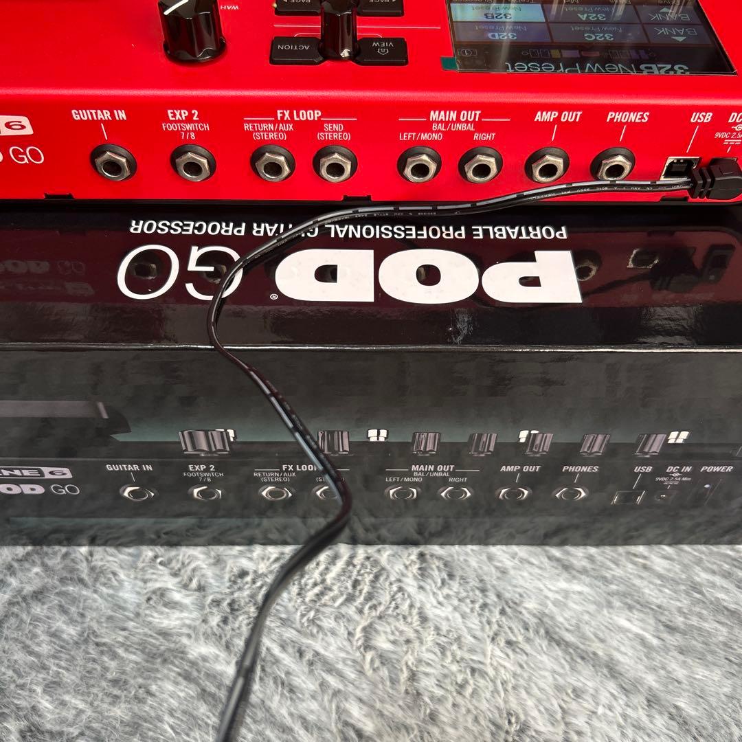 K*Z様 LINE 6 POD GO レッド 限定モデル