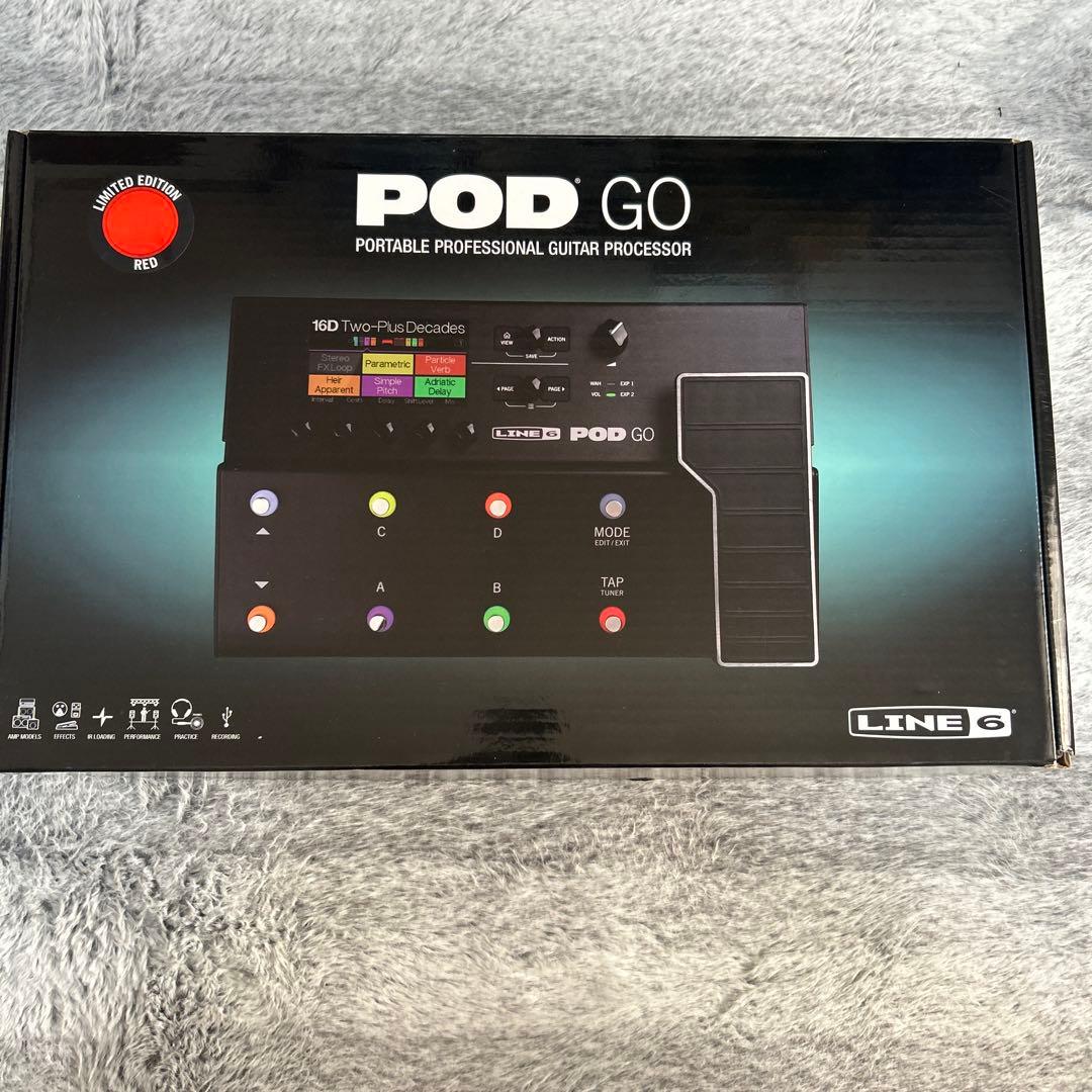 K*Z様 LINE 6 POD GO レッド 限定モデル