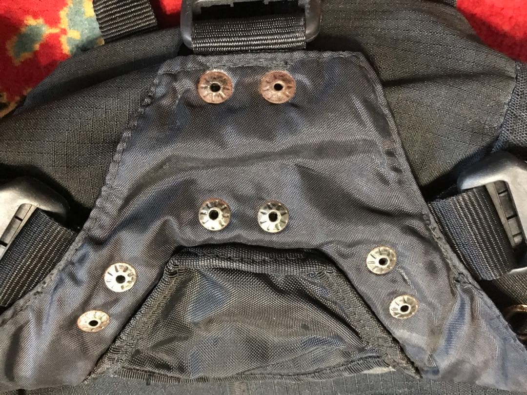 7/5画像追加 Oakley ブラック リュック(ビンテージ)