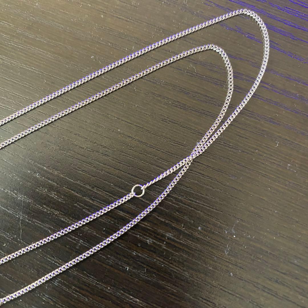 美品　k18 WG 18金喜平　ネックレス　チェーン　50㎝　ホワイトゴールド