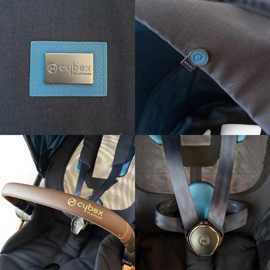 L*a様 ✨極美品✨cybex MIOS ベビーカー ローズゴールド ネイビー