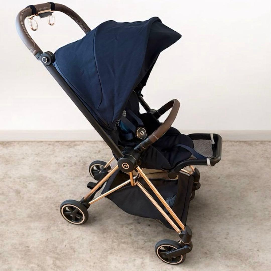 L*a様 ✨極美品✨cybex MIOS ベビーカー ローズゴールド ネイビー