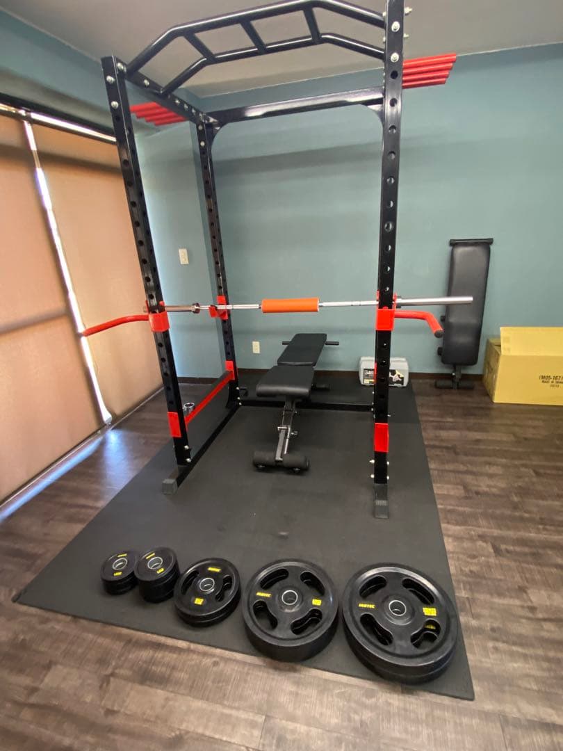 パワーラック　シャフト、プレート付き